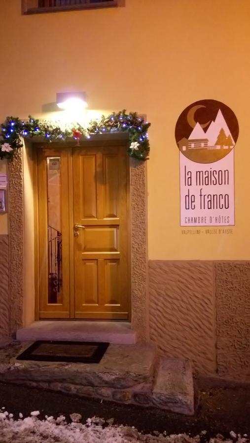 La Maison De Franco Valpelline Bagian luar foto